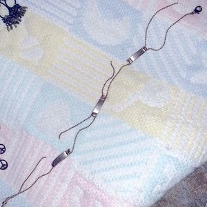 False Gold and silver bracelet.